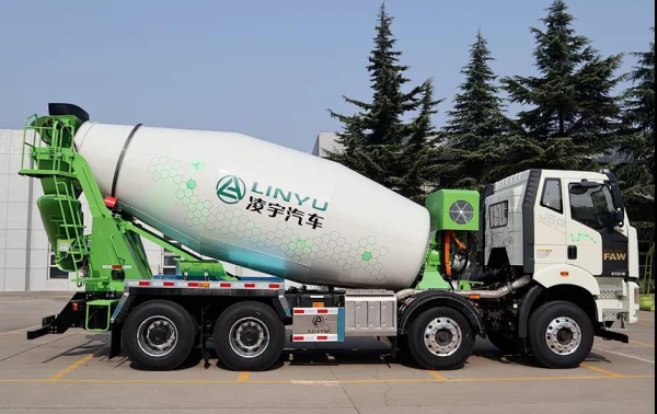 Concrete mixer truck