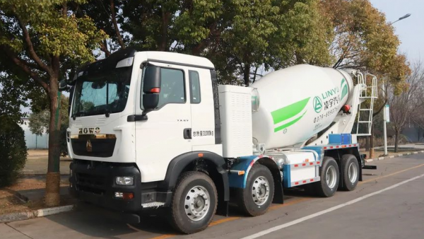 electric mixer truck