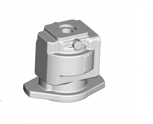 Air compressor crankcase