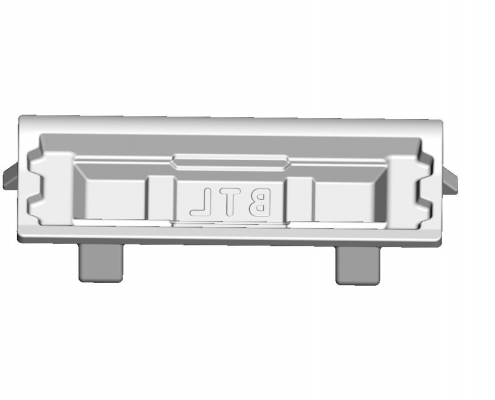 Aluminum ingot mold