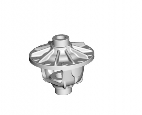 Differential housing mould