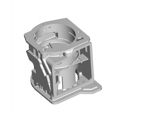 Gearbox housing mold