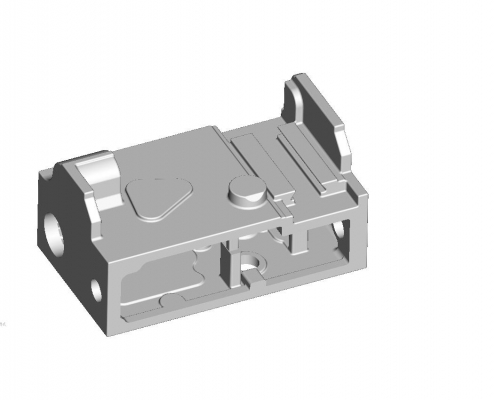 Machine tool slide box mold