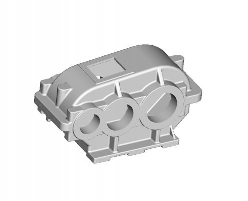 Reducer housing mold