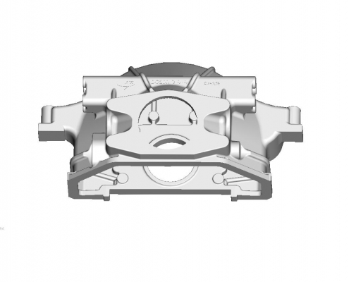 Tractor clutch housing mould