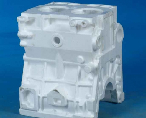 Two-cylinder-body-mould