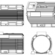 Motor housing mechanism diagram