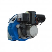 Quemador de gasóleo de dos etapas.